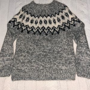 100% Wool Icelandic sweater